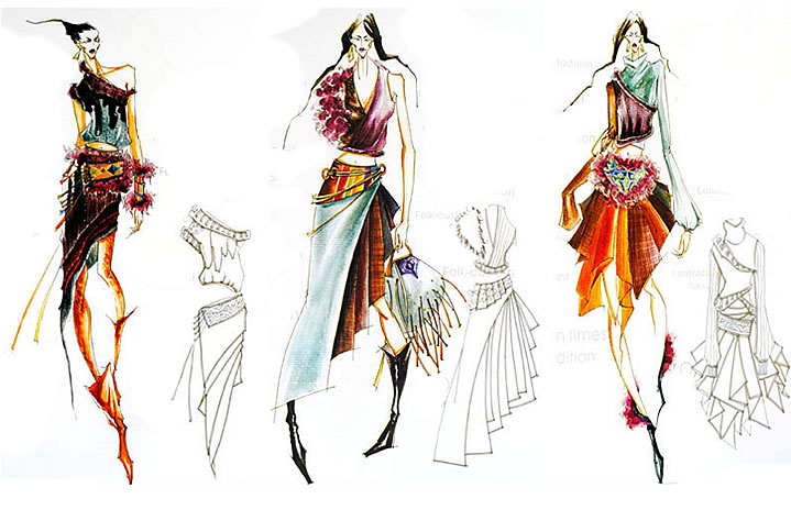 上海手绘服装设计全科培训班